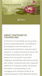 Mobile Screenshot of partnersincounseling.net